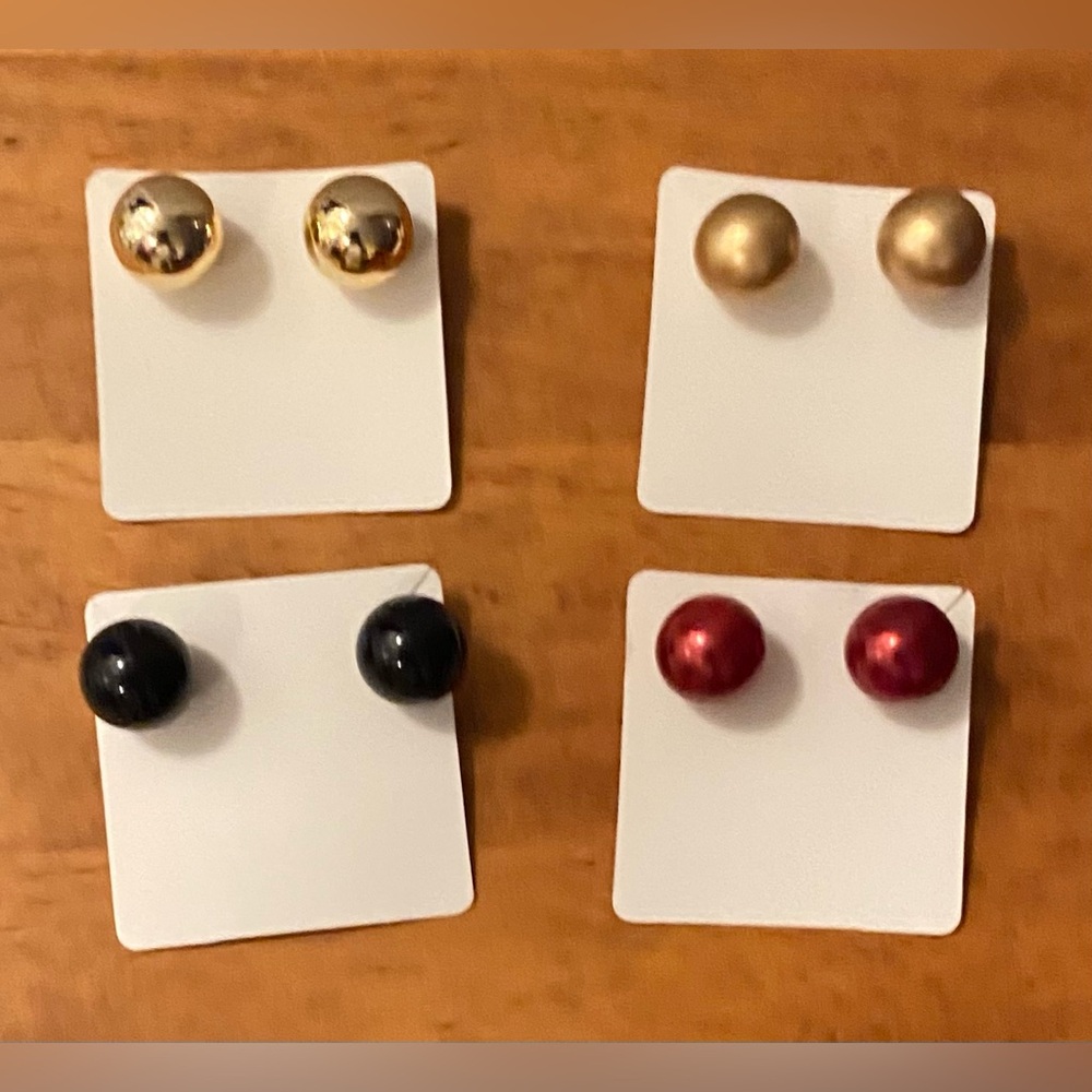 COPY - NEW BIG or SMALL or big and small … mix it up! Double-sided earrings*